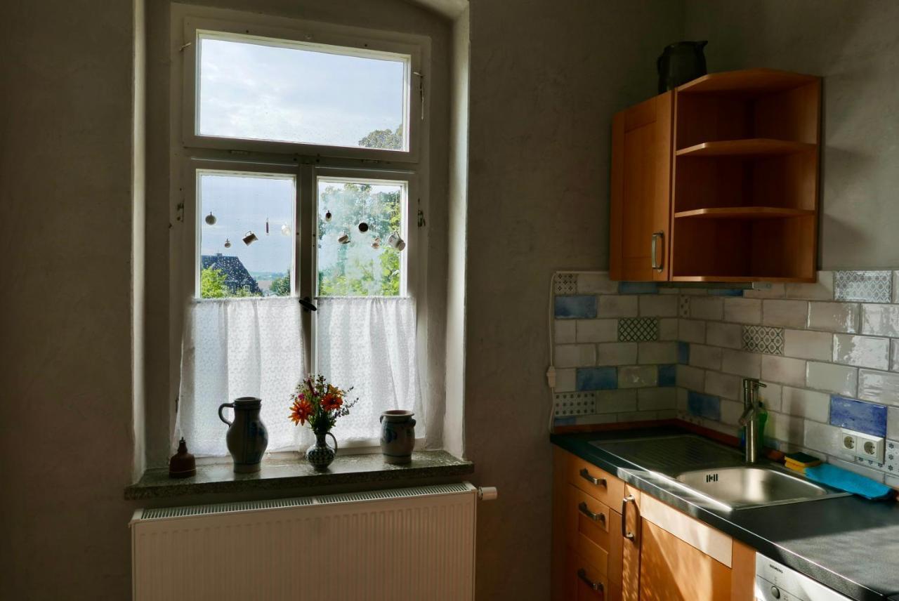 Ferienwohnung Andere Zeiten Frankenberg Esterno foto